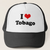 I Love Tobago Tshirt Trucker Pet (Voorkant)