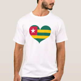 I Love Togo Flag T-shirt