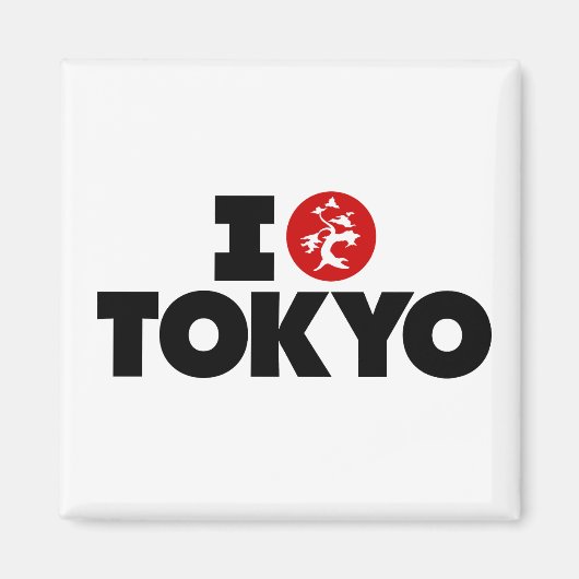 I Love Tokyo Magneet (Voorkant)