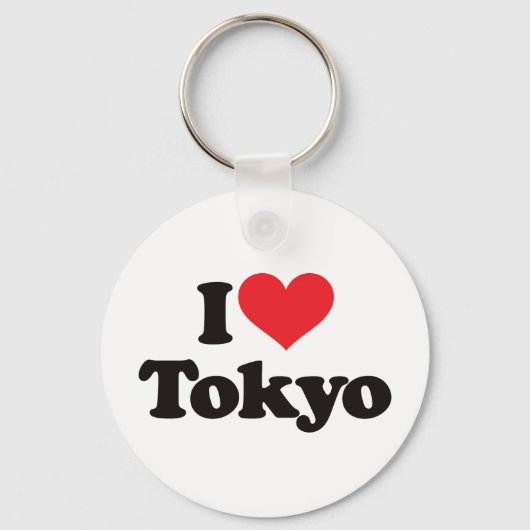 I Love Tokyo Sleutelhanger (Voorkant)