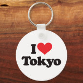 I Love Tokyo Sleutelhanger (Voorkant)