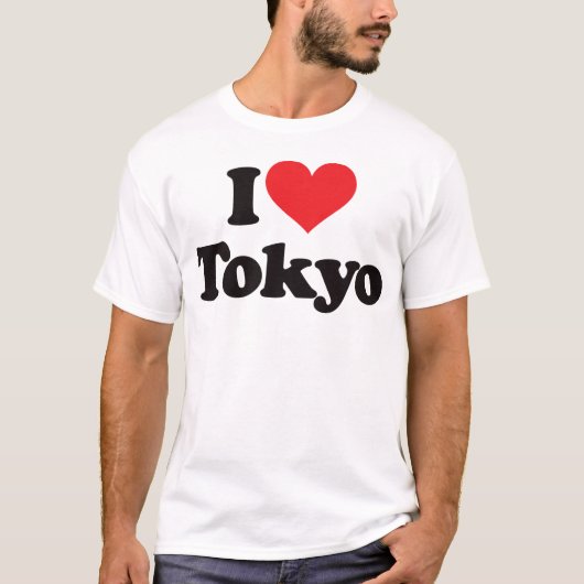 I Love Tokyo T-shirt (Voorkant)