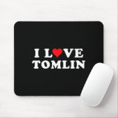 I Love Tomlin Matching Girlfriend &amp; Boyfriend  Muismat (Met muis)