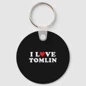 I Love Tomlin Matching Girlfriend &amp; Boyfriend  Sleutelhanger (Voorkant)