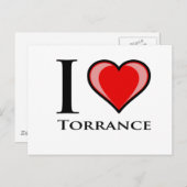 I Love Torrance Briefkaart (Voorkant / Achterkant)