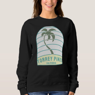 I Love Torrey Pines Beach California Palm Tree Ca Trui