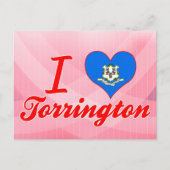 I Love Torrington, Connecticut Briefkaart (Voorkant)