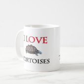 I Love Tortoises Koffiemok (Voorkant links)