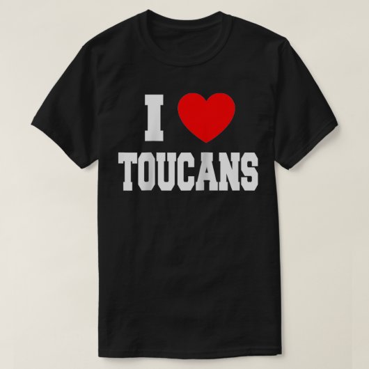 I Love Toucans T-shirt (Design voorkant)