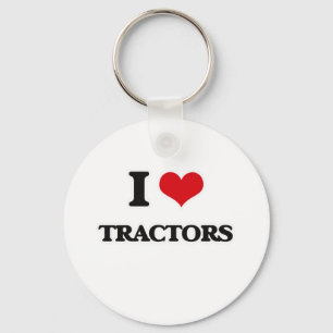 I Love Tractors Sleutelhanger