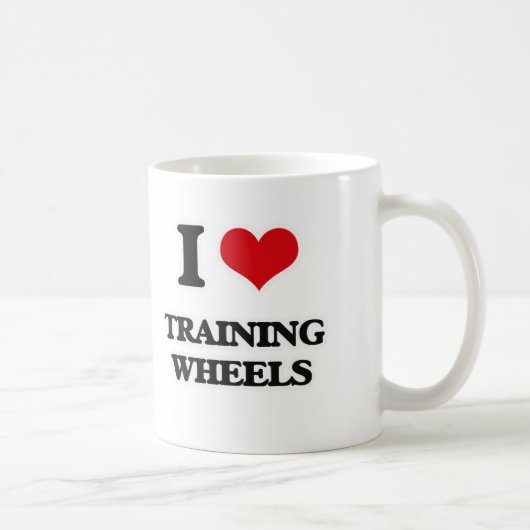 I Love Training Wheels Koffiemok (Rechts)