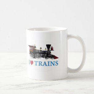 I Love Trains Koffiemok