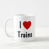 I Love Trains Koffiemok (Links)