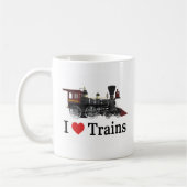 I Love Trains Koffiemok (Links)