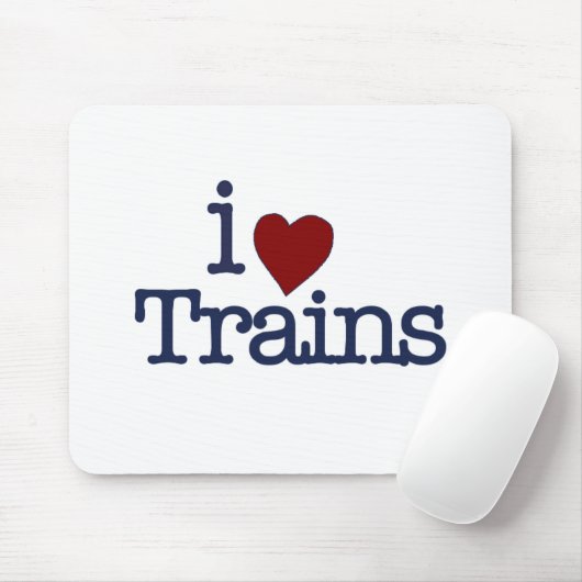 I Love Trains Muismat (Met muis)