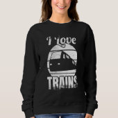 I Love Trains Railway Trui (Voorkant)