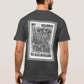 I Love Trains T-Shirt (Achterkant)