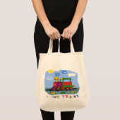I Love Trains Tote Bag (Voorkant (product))