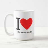 I love transgender koffiemok (Links)