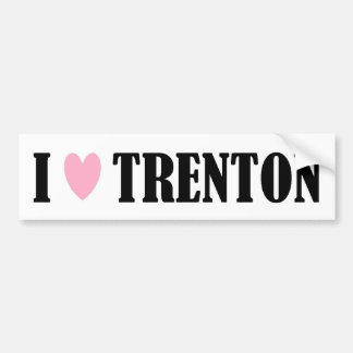 I Love Trenton Bumpersticker