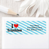I Love Triathlon Etiket (Insitu)