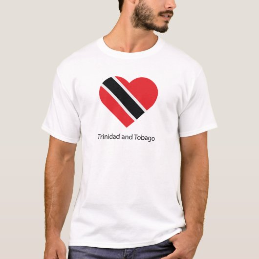 I Love Trinidad and Tobago T-shirt (Voorkant)