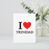 I Love Trinidad Briefkaart (Staand voorkant)