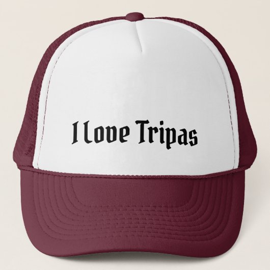 I Love Tripas Trucker Pet (Voorkant)