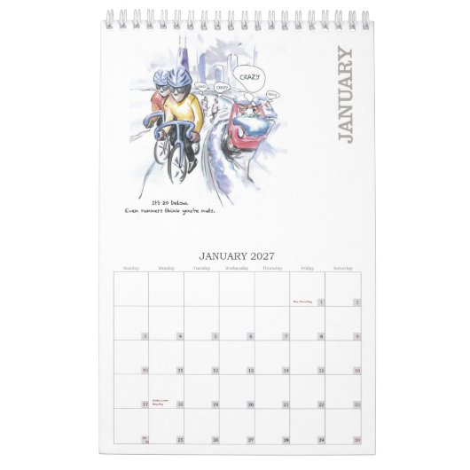 I Love Tris 2013 - Calendar for Triathletes - Vert Kalender (Jan 2027)