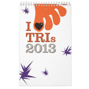 I Love Tris 2013 - Calendar for Triathletes - Vert Kalender
