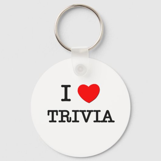 I Love Trivia Sleutelhanger (Voorkant)