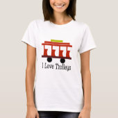 I Love Trolleys T-shirt (Voorkant)
