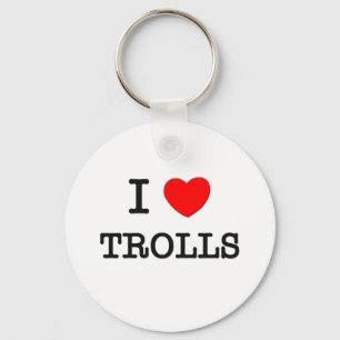 I Love Trolls Sleutelhanger