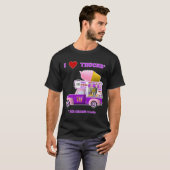 I Love Trucks (ICE CREAM Trucks) T-shirt (Voorkant volledig)