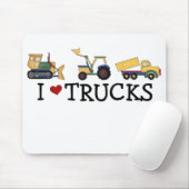 I Love Trucks Muismat (Met muis)