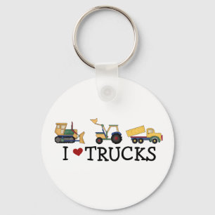 I Love Trucks Sleutelhanger