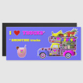 I Love Trucks (SMOOTHIE Trucks) magneet (Voorkant / Achterkant)
