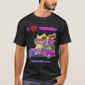 I Love Trucks (Smoothie Trucks) T-shirt (Voorkant)