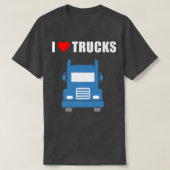 I Love Trucks T-shirt (Design voorkant)