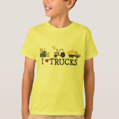 I Love Trucks T-shirts and Gifts (Voorkant)