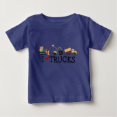 I Love Trucks T-shirts and Gifts (Voorkant)