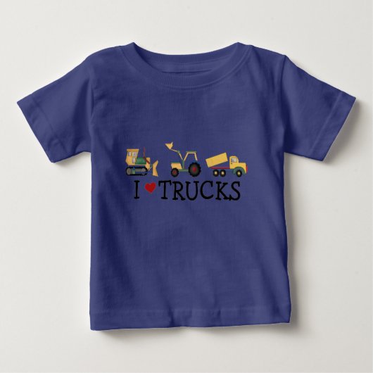 I Love Trucks T-shirts and Gifts (Voorkant)