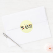I Love Trucks T-shirts and Gifts Ronde Sticker (Envelop)