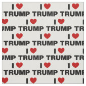 I Love Trump Fabric Stof (Swatch)