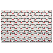 I Love Trump Fabric Stof (Fat Quarter)