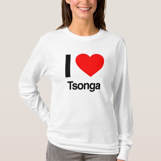 i love tsonga t-shirt (Voorkant)