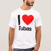 i love tubas t-shirt (Voorkant)