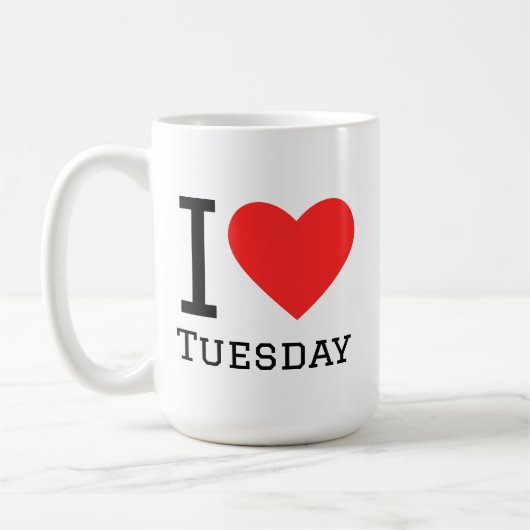 I love tuesday koffiemok (Links)