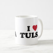 I Love Tulsa Oklahoma Koffiemok (Voorkant rechts)