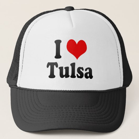 I Love Tulsa, Verenigde Staten Trucker Pet (Voorkant)